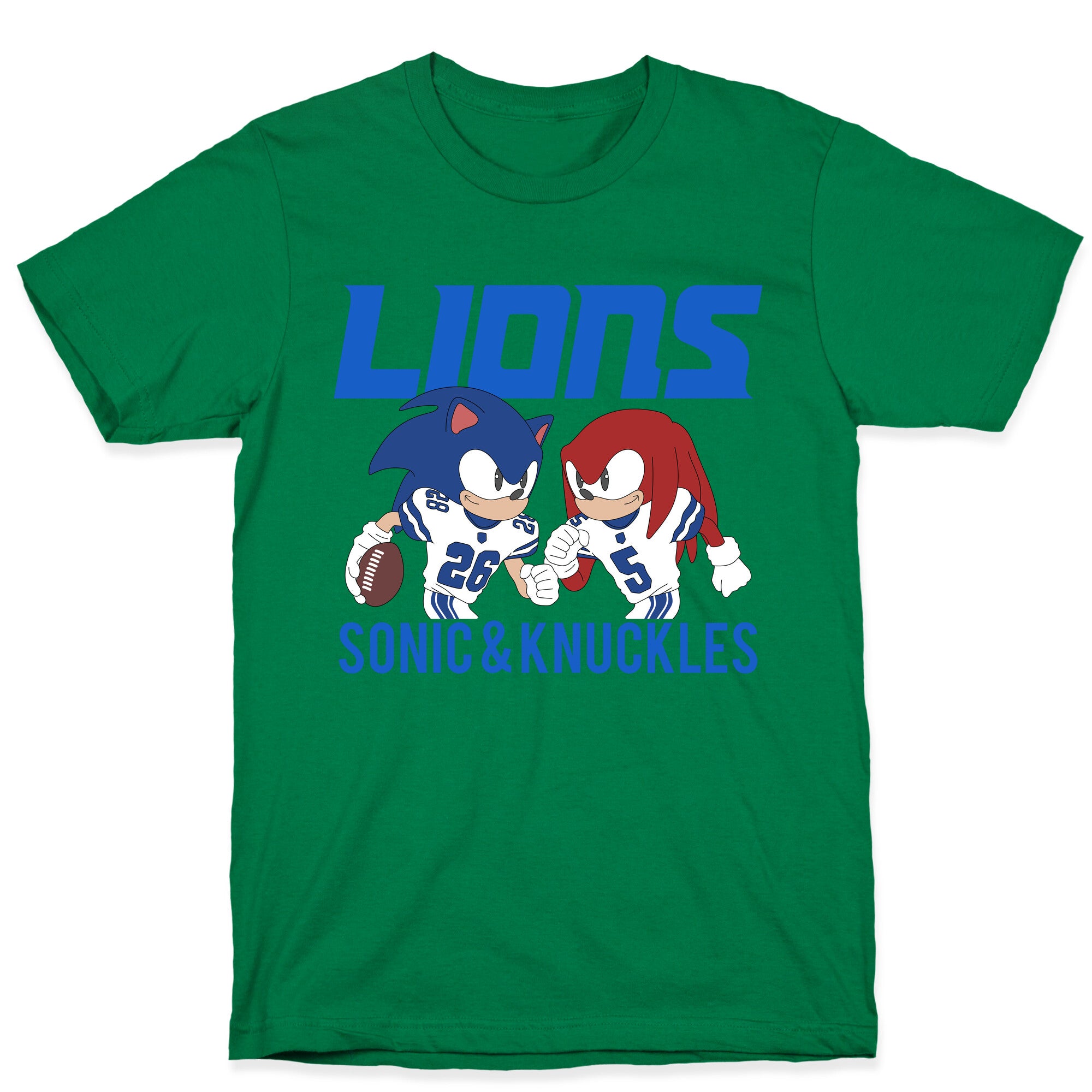 Lions Sonic and Knuckles T-Shirt